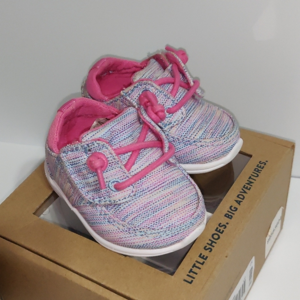 Sperry SP-Baycoast Crib JR Blue girl shoes Size 1